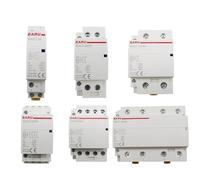 AKDDNZX 4P 16/20A AC 220V 110V 50/60Hz Din Rail Household AC Modular Contactor Switch Controller(4P-AC 110V,20A_2NC)