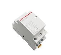 AKDDNZX 4P 16-25A AC 220V 230V 50/60Hz Din Rail Household AC Modular Contactor Switch Controller 4NO 4NC 2NO 2NC(25A,4NC_220V)
