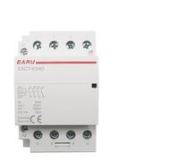 AKDDNZX 4P 32-63A AC 110V 220V 50/60Hz Din Rail Household AC Modular Contactor Switch Controller 4NO 4NC 2NO 2NC(DC24,40A_2NO2NC)