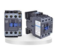 AKDDNZX AC Contactor CJX2-0911 1211 1811 2511 3211Normally Open Normally Closed 220v Three-Phase 380V Coil 9~32A 1NO+1NC 3 pole 50/60Hz(CJX2-0911_380V)