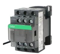 AKDDNZX Black version AC Three-pole contactor 3P LC1D09 LC1D18 LC1D25 LC1D32 LC1D38 B7C F7C Q7C M7C 24V 110V 220V 380V(LC1D25,110V)