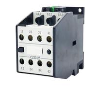 AKDDNZX CJ20-10A 16A 25A AC contactor silver point 380V 220V three phase single phase(220V,CJ20-25A)
