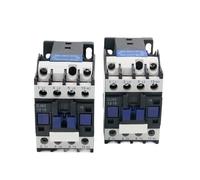 AKDDNZX CJX2-1210 0910 AC Contactor 12A 9A 3 Phase 3-Pole NO Coil Voltage 380V 220V 50Hz Din Rail Mounted 3P+1NO Normal Open Contactor(0910 AC380V)