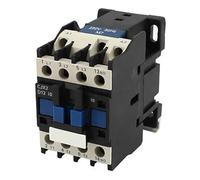 AKDDNZX CJX2-1210 35mm DIN Rail Screw Terminals 3-Phase Motor Power Contactor AC 220V
