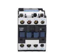 AKDDNZX CJX2-1801 LC1 AC Contactor 18A 3 Phase 3-Pole NC Coil Voltage 380V 220V 110V 36V 24V 50/60Hz Din Rail Mounted 3P+1NC(24V)