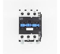 AKDDNZX CJX2-4011 LC1D40 AC Contactor 40A 3 Phase 3-Pole 380V 220V 50/60Hz Din Rail Mounted 3P 1NO+1NC Normal Open Normal Close(CJX2-4011 380V)
