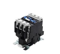 AKDDNZX CJX2-4011 LC1D40 AC Contactor 40A 3 Phase 3-Pole 380V 220V 50/60Hz Din Rail Mounted 3P 1NO+1NC Normal Open Normal Close(LC1D40 220V)