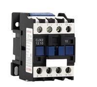 AKDDNZX CJX2-6511 LC1 AC Contactor 65A 3Phase NO Coil Voltage 380V 220V 110V 36V 24V 50/60Hz Din Rail Mounted 1NO Normal Open(6511 24V)