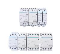 AKDDNZX CT1-25 16A 25A 20A 2P 2NO 4P 4NO CT1-63 32A 40A 63A 230v 50or60HZ Din rail Household AC Contactor(CT1-25-25A,4NO)