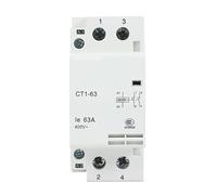 AKDDNZX CT1-63 2P 32A 40A 63A AC220V Din rail Household ac Modular contactor 2NO 1NO 1NC 2NC(2NO 40A)