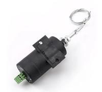 AKDDNZX DC12V 24V diesel generator stop solenoid valve engine stall device closing valve fire extinguisher NC(NO power on pull voltage 24V)