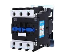 AKDDNZX Din Rail Mounted 65A CJX2-6511 3P 1NO 1NC AC Contactor Coil Voltage 380V 220V 24V(24V)