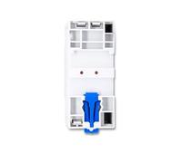 AKDDNZX Din Rail Mounted Household Modular AC Contactor AC220V 2P 40A 63A 2NC 2NO 1NO1NC 50/60Hz(2P 40A 2NO)