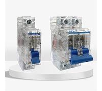 AKDDNZX .DZ47-63 1P 2P 3P 4P 63a Transparent shell 6Ka MCB air single Pole switch Low voltage mini circuit breaker(4P,20A)