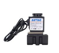 AKDDNZX Fluid control valve 2P025-08BIG plastic solenoid valve two-position two-way AC220V normally closed DC24V(2P025-08 AC24V)