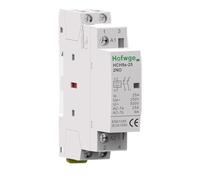 AKDDNZX HCH8s-25 Modular AC Contactor 25A 2P 2NO 2NC 1NO1NC 50Hz DC24V AC110V 220V Automatic Household Contactor Din Rail Type(2P 25A 2NO AC110V)