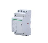 AKDDNZX HCH8s-25A Modular AC Contactor 4P 16A 20A 25A 4NO 4NC 50/60Hz 2NO2NC 24V 110V 220V Automatic Household Contactor Din Rail Type(4P 25A 4NC AC230V)