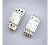 AKDDNZX iCT Din rail Household ac Modular contacto ESB 20A24A40A63A2P4P1NO1NC 2NO2NC 3NO1NC 4NO AC250V 400V Hotel card power switch(4P 25A 2NO 2NC)