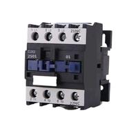 AKDDNZX LC1D AC Contactor CJX2-2501 25A NC 3-Phase DIN Rail Mount Electric Power Contactor 24V 36V 110V 220V 380V(36V)