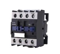 AKDDNZX LC1D AC Contactor CJX2-2501 25A NC 3-Phase DIN Rail Mount Electric Power Contactor 24V 36V 110V 220V 380V(380V)