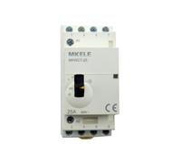 AKDDNZX MKWCT-25M Household AC Contactor 3P 3NO 3NC 25A Modular Operated By Manual Control Contator 220V/110V/24V(110V 3NO)