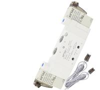 AKDDNZX Solenoid valve two-position five-way 5V120/220/320/420-M5/06/08/10/15DC24V050(5V320-08 DC24V)