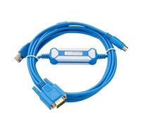 AKDDNZX USB- Programming Cable Suitable For LS XBC XBM K7M Series K120S K7M Download Line USB-XGB(Gold Plated Version)