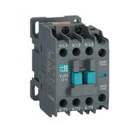 AKDDNZX YJX2-12 AC Contactor 12A 3 Phase 3-Pole 1NO 1NC Coil Voltage 380V 220V 110V 36V 24V 50Hz(AC220V,1NO)