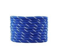 AKDJGFP Hiking Shoelaces 4Pair Retro Color Block Round Dot Spiral Pattern Sneaker Shoelaces For Training Shoes Shoe Laces(Light blue,140cm)