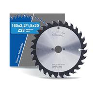 AKE Circular Saw Blade HW Diameter 160 x 2.2 x 20 mm 28 Alternating Teeth Positive