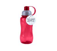 AKEDE Sports Water Bottle - 700 Ml - Plastic - Leakproof - Ice Core - Coral - Adult, Kid - School, Work, Sports, On The Go, Summer, Exercise