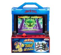 Akedo 14241 - Ultimate Arcade Warriors Collector Case Mini Battling Action Figures Ready, Fight, Split Strike, Multicolor, Small