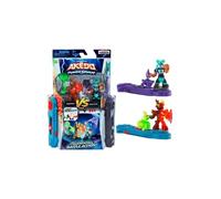 Akedo Legends Powerstorm Duel Set 2 Miniature Fighters and 2 Burndown VS Shred Head Battle Controllers