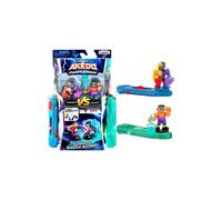 Akedo Legends Powerstorm Duel Set 2 Miniature Fighters and 2 Buster Splits VS Sweatstain Battle Controllers