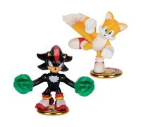 Akedo Sonic the Hedgehog Versus Pack with Tails and Shadow, Mini Collectable Battling Action Warriors, 2.25 Inches tall, Contains 2 Battle Controllers
