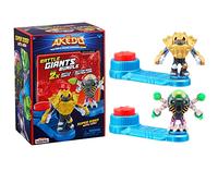 Akedo - Ultimate Arcade Warriors Battle Giants Mini Battling Action Figures Ready, Fight, Split Strike - Drillborg v Alphawolf