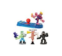 Akedo Ultimate Arcade Warriors Starter Pack Mini Battling Action Figures Ready, Fight, Split Strike