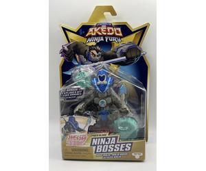 AKEDO Warrior Figure Ninja Bosses Cyber Blade ~ LEGENDS OF NINJA FURY