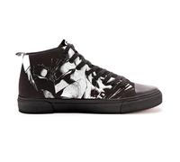 Akedo x DC Comics Batman Contrast High Top - All Black - UK 3 / EU 35.5 / US Men's 3.5 / US Women's 5