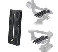 Akeipho Aluminum Quick Release Plate 120mm for DJI Ronin S Gimbal with 1/4" Hole,Camera Mounting Plate Compatible with Manfrotto 41mm Standard for Gimbal Stabilizer Tripod Monopod