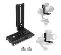 Akeipho Vertical Mount L Bracket for Zhiyun Weebill-S Crane 2/3S DJI Ronin-S, Quick Release L Vertical Plate with Counterweights for Zhiyun Gimbal Stabilizer