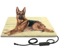 Akentio Pet Heating Pad for Dog & Cat, Adjustable 6 Temperature Cat Heating Pad with 6 Timer, Multi-Size Dog Heating Pad with Chew Resistant Cord, Auto Power Off Outdoor Heating Pad for Cats