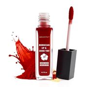 Aker Fassi Tinted Lip Stain and Cheek Tint with Argan Oil - Lightweight Lipstain for Natural Glow, Moisturizing Color, Long-Lasting Lip Tint Stain, and Plant-Based Beauty