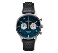 AKERFALK Chronograph Quartz Mechanical Steel Hybrid Blue Black Men's Watch
