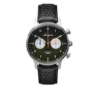 AKERFALK Chronograph Quartz Mechanical Steel Hybrid Green Black White Men's Watch