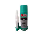 Akfix Extra Strong Super Glue with Activator CA Glue (50 g 200 ml)