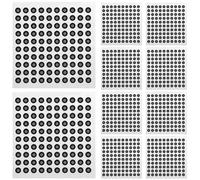 Akfldms 1000 Points 3D Scanning Mark Points Hand-Held 3D Scanner Reflects The Target Point Inside 3 Outside 6mm for Metal Parts
