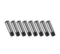 Akfldms 10PC 1/4in to 1/8in Collet Adapter High-Carbon Steel 1/4 to 1/8 Router Converter for CNC Lathe Router Cutter Milling Bit