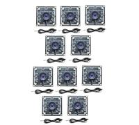 Akfldms 10PCS 100 Degree Camera Module 1MP OV9732 1280x720 30fps USB Camera Module Drive Free with 1.5M Cable for WinXP/7/8/10