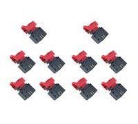 Akfldms 10PCS FA2-6/1BEK 250V 6A 5E4 Lock on Power Tool Electric Drill Trigger Switch Electric Tool Fittings Switch